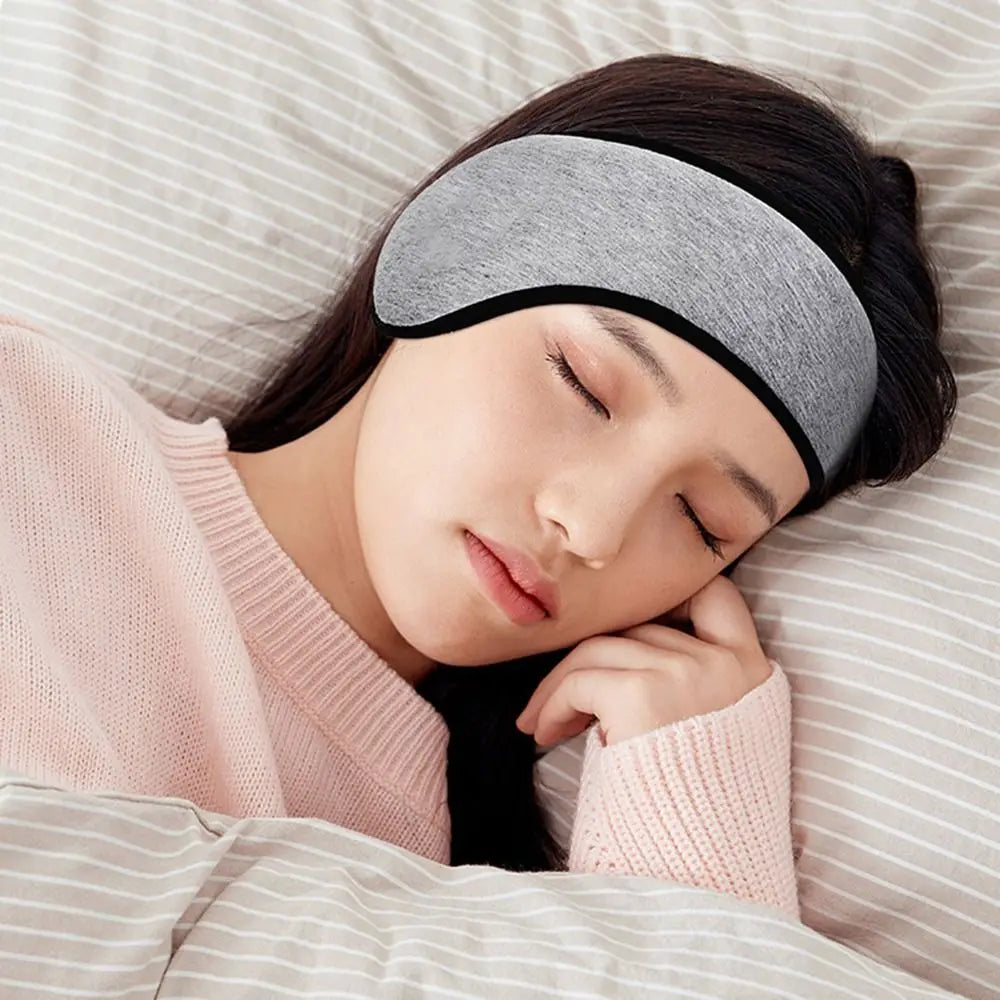 Minimalist Noise Cancellation Blackout Adjustable Sleep Mask