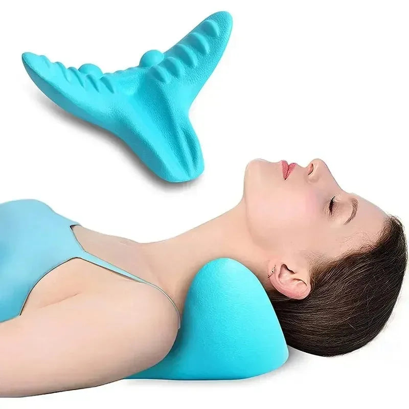 Neck and Shoulder Cervical Support Massage Pillow